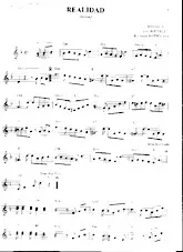 descargar la partitura para acordeón Realidad (Baïon) en formato PDF