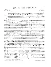 download the accordion score Bals de France (Chant : André Claveau) in PDF format