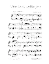 download the accordion score Une toute petite java in PDF format