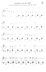 descargar la partitura para acordeón Irgendwo auf der Welt (Chanson du Film : Ein blonder Traum) (Fox Trot) en formato PDF