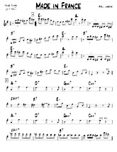 download the accordion score Made In France (Valse Rumba) in PDF format