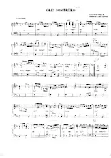 download the accordion score Olé Sombrero (Paso Doble) in PDF format