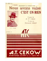 télécharger la partition d'accordéon Nous avons valsé (Valse Musette Chantée) au format PDF
