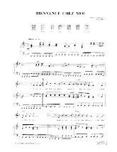 download the accordion score Bienvenue chez moi (Chant : Florent Pagny) in PDF format