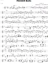 download the accordion score Poussin bleu (Arrangement : Gérard Merson) (Valse) in PDF format