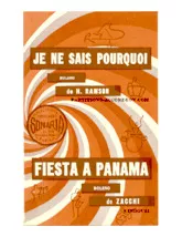 scarica la spartito per fisarmonica Fiesta à Panama (Orchestration) (Boléro) in formato PDF