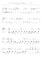 télécharger la partition d'accordéon Les animaux du monde (Générique de l'émission 1969) (Relevé en Mib et Transcription en Do) au format PDF