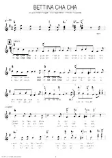 download the accordion score Bettina Cha Cha in PDF format
