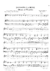 scarica la spartito per fisarmonica Dansons la rose (Rose of Picardy) in formato PDF