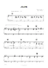 télécharger la partition d'accordéon Jolene (Country Rock) au format PDF
