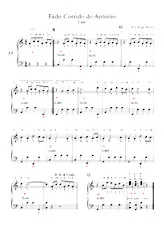 scarica la spartito per fisarmonica Fado Corrido do António in formato PDF