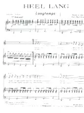 télécharger la partition d'accordéon Heel Lang (Longtemps) (Rock) au format PDF