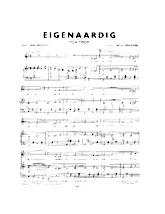 télécharger la partition d'accordéon Eigenaardig (Fox Trot) au format PDF