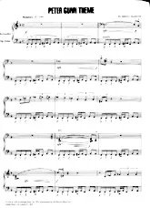 scarica la spartito per fisarmonica Peter Gunn Theme in formato PDF