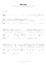 scarica la spartito per fisarmonica Ma fille (Chant : Serge Reggiani) (Valse) in formato PDF