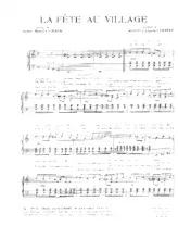 download the accordion score La fête au village in PDF format