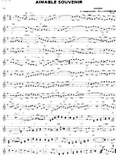 télécharger la partition d'accordéon Aimable Souvenir (Arrangement : Gérard Merson) (Valse) au format PDF