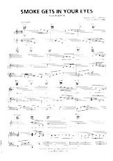 download the accordion score Smoke gets in your eyes (From Roberta) in PDF format