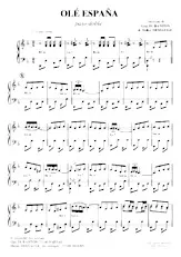 descargar la partitura para acordeón Olé España (Paso Doble) en formato PDF