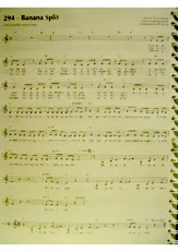 télécharger la partition d'accordéon Banana Split (Chant : Lio) au format PDF