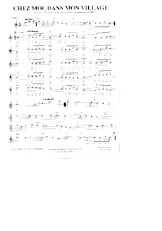 download the accordion score Chez moi Dans mon village (Boléro) in PDF format