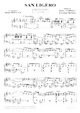 scarica la spartito per fisarmonica San Ligero (Arrangement : Didier Dessauge) (Paso Doble) in formato PDF