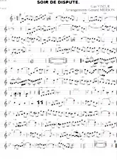 download the accordion score Soir de dispute (Arrangement : Gérard Merson) (Valse Musette) in PDF format
