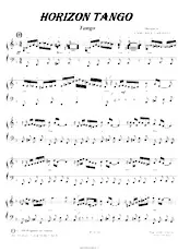 descargar la partitura para acordeón Horizon Tango en formato PDF