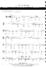 télécharger la partition d'accordéon La Isla Bonita (Bossa Nova ou Samba) au format PDF