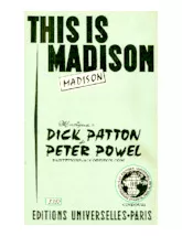 télécharger la partition d'accordéon This is Madison (Original Madison) (Orchestration Complète) au format PDF