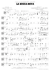 descargar la partitura para acordeón La Bossa Nova en formato PDF