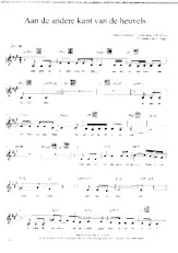 télécharger la partition d'accordéon Aan de andere kant van de heuvels (Chant : Ramses Shaffy / Liesbeth List) au format PDF
