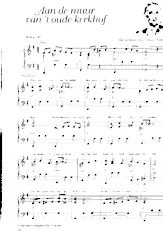 télécharger la partition d'accordéon Aan de muur van 't oude kerkhof (Chant : Willy Derby) (Valse) au format PDF