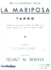 télécharger la partition d'accordéon La Mariposa (Tango) au format PDF