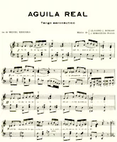 télécharger la partition d'accordéon Aguila real (Tango) au format PDF