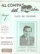 télécharger la partition d'accordéon Al compás del corazón (Tango) au format PDF