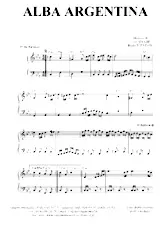 scarica la spartito per fisarmonica Alba Argentina (Tango) in formato PDF