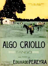 télécharger la partition d'accordéon Algo Criollo (Tango) au format PDF