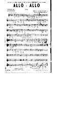 download the accordion score Allo Allo (Step) in PDF format