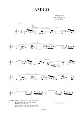 scarica la spartito per fisarmonica Amigo (Tango) in formato PDF