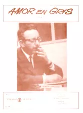 télécharger la partition d'accordéon Amor en gris (Tango) au format PDF