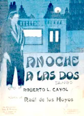 télécharger la partition d'accordéon Anoche a las dos (Tango) au format PDF