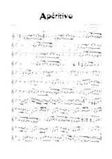 scarica la spartito per fisarmonica Apéritivo (Tango) in formato PDF