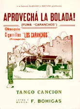télécharger la partition d'accordéon Aprovechá la bolada (Tango) au format PDF