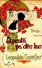 télécharger la partition d'accordéon Apuntá pá otro lao (Tango) au format PDF