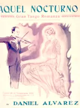 télécharger la partition d'accordéon Aquel Nocturno (Tango) au format PDF
