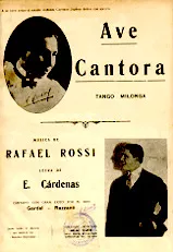 scarica la spartito per fisarmonica Ave Cantora (Tango Milonga) in formato PDF