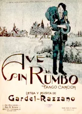 télécharger la partition d'accordéon Ave sin rumbo (Tango Chanté) au format PDF
