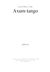 télécharger la partition d'accordéon Axum Tango (Orchestration Complète) au format PDF