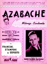 télécharger la partition d'accordéon Azabache (Tango Milonga) au format PDF